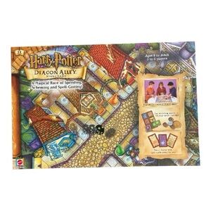 2001 Mattel Harry Potter Diagon Alley Board Game
